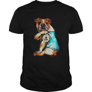 Olde English Bulldogge I Love Mom Shirt
